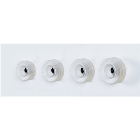 PRODUZIONE ITALIANA 1980 ca., 4 lampade da soffitto o parete
