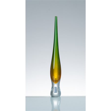 SEGUSO VETRI D’ARTE (Attr.), Vaso solifleur in vetro