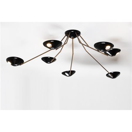 STILNOVO (Attr.), Lampada da soffitto