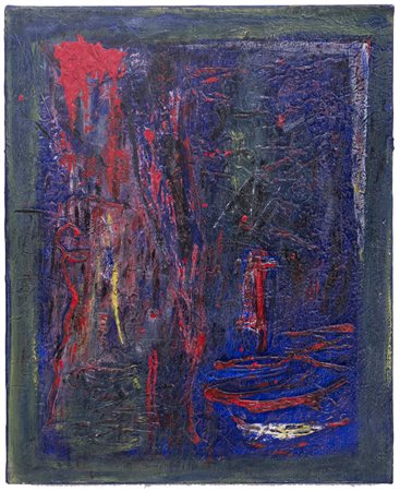 CARLO SETTIMemorie, 2007 Olio su telaCm 50x40Firma, titolo e datazione al...