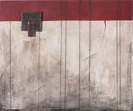 ANTONIO PIZZOLANTE (1958)Periferia, 2015 Assemblage di legno e ferro su...