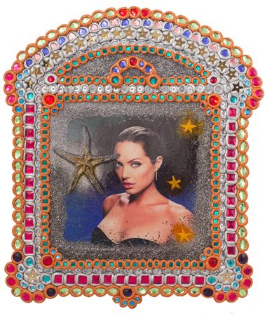 OMAR RONDA (1947)Angelina, 2012 Iron FrozenCm 118x102Firma, datazione,...