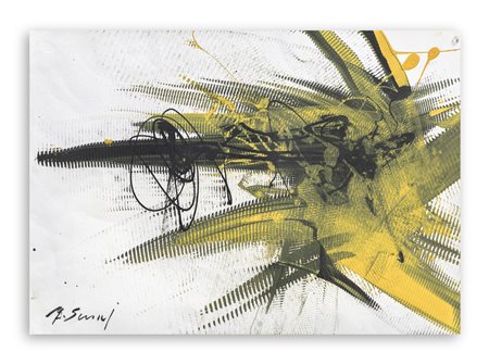 YASUO SUMI (1925-2015) - Senza Titolo, 1985