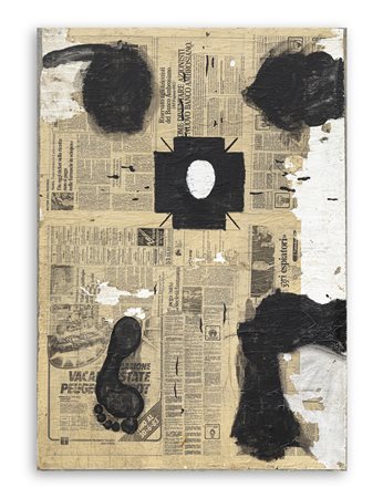 BRUNO CECCOBELLI (1952) - Venerata terra, 1983 
