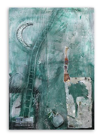 GIOSETTA FIORONI (1932) - Scaletta in giardino, 2001