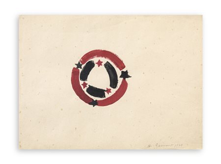 MIMMO GERMANÀ (1944-1992) - Senza Titolo, 1979