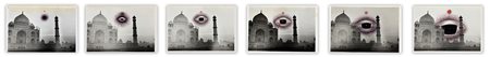 DIMITRI PRIGOV (1940-2007) - Eye behind the temple, 1998
