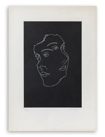 MAN RAY (1890-1976) - Maschere, 1970