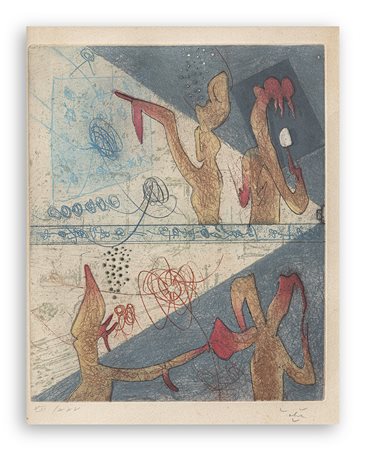 ROBERTO SEBASTIAN MATTA (1911-2002) - Pan-kinorama, 1971