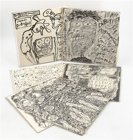 JEAN DUBUFFET (1901-1985) - Experiénces musicales, 1960-1961