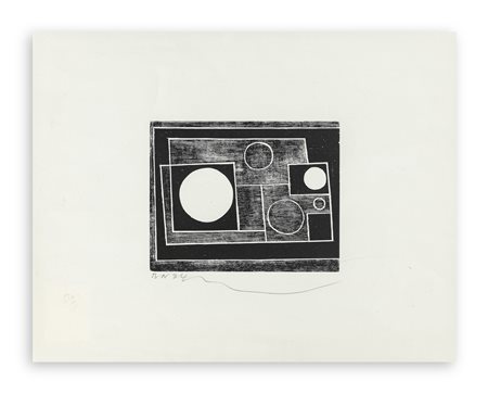 BEN NICHOLSON (1894-1982)  - Five Circles, 1934-1962