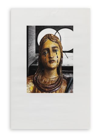 FRANCESCO VEZZOLI (1971) - Madonna del pane con lacrime nere, 2024