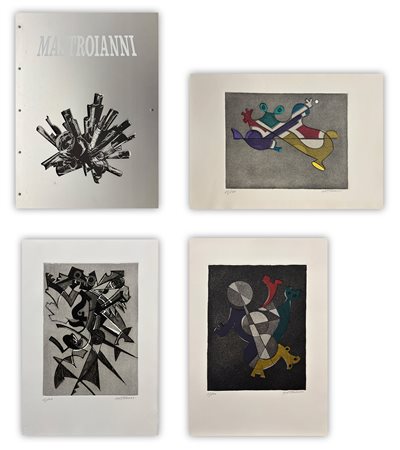 UMBERTO MASTROIANNI (1910-1998) -  Il segno e l'uomo, 1975