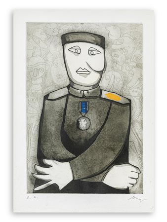 ENRICO BAJ (1927-2003) - Capopopolo 1981