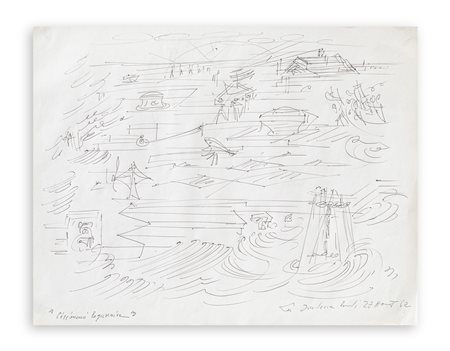 ANDRÉ MASSON (1896-1987) - Cérémoire lagunaire, 1962