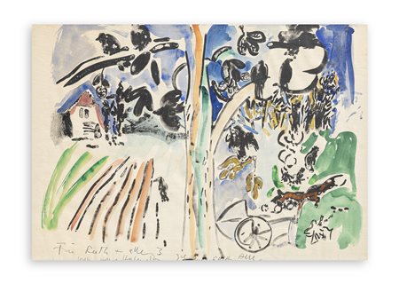 WERNER HOLENSTEIN (1932-1985) - Senza Titolo