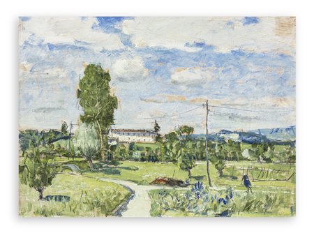 DOMENICO DE BERNARDI (1892-1963) - Senza Titolo, 1946