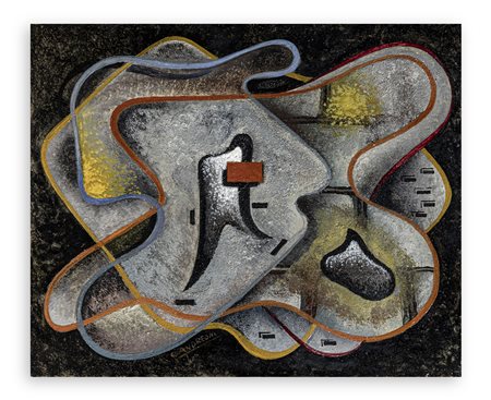 CESARE ANDREONI (1903-1961) - Composizione in grigio, 1939 circa