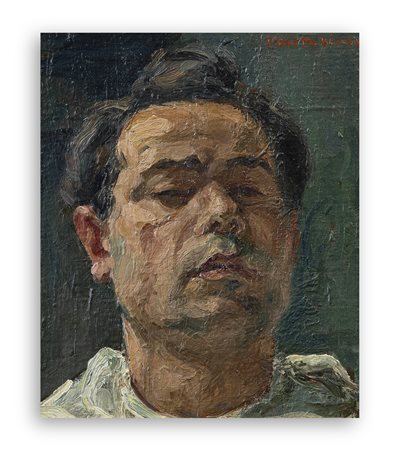 PIERETTO BIANCO (1875-1937) - Ritratto maschile