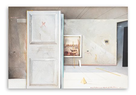 ANDREA VIZZINI (1949) - La Porta. Interno teoretico