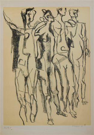 PIRANDELLO FAUSTO (1899 - 1975) - BAGNANTI.