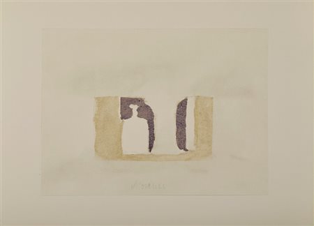 MORANDI GIORGIO (1890 - 1964) - DAL VOLUME GIORGIO MORANDI 50 DISEGNI DI MORANDI - 50 TAVOLE.