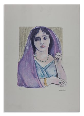 MESSINA FRANCESCO (1900 - 1995) - RITRATTO.
