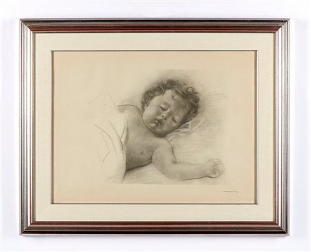 MESSINA FRANCESCO (1900 - 1995) - SENZA TITOLO (INFANTE).