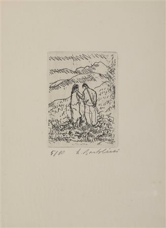 BARTOLINI LUIGI (1892 - 1963) - DA LA CACCIA AL FAGIANO.