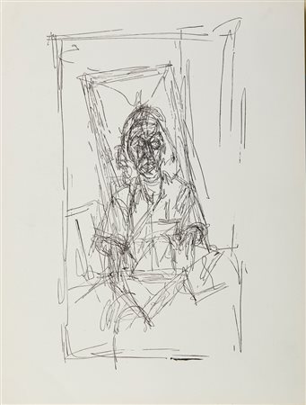 GIACOMETTI ALBERTO (1901 - 1966) - SENZA TITOLO.