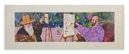 POSSENTI ANTONIO (1933 - 2016) - A GIVERNY.