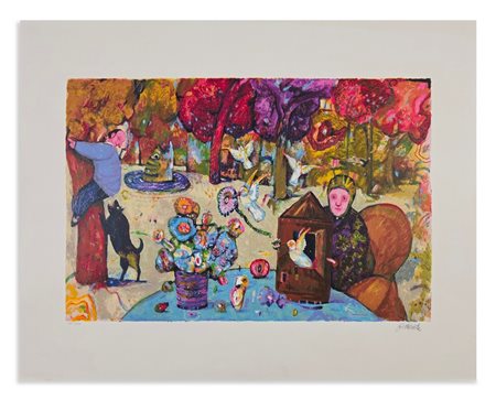 POSSENTI ANTONIO (1933 - 2016) - GUARDIANO DEL GIARDINO.