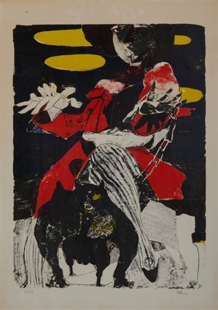 CALABRIA ENNIO (n. 1937) - SENZA TITOLO.