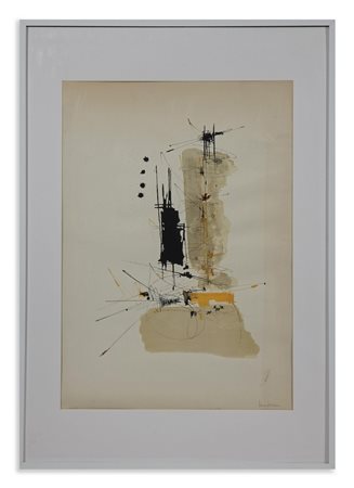 MATHIEU GEORGES (1921 - 2012) - SENZA TITOLO (COMPOSIZIONE).