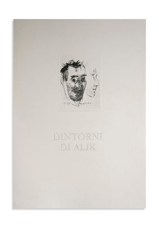 CAVALIERE ALIK (1926 - 1998) - DINTORNI DI ALIK .