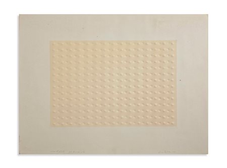 CASTELLANI ENRICO (1930 - 2017) - SENZA TITOLO.