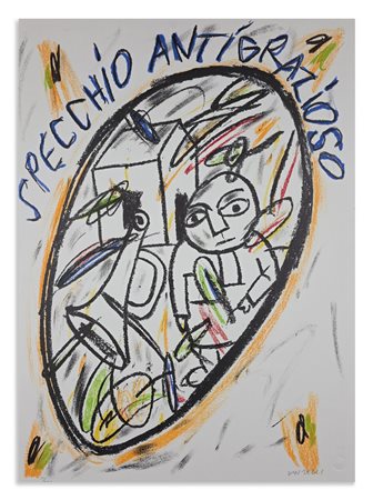 DONZELLI BRUNO (n. 1941) - SPECCHIO ANTIGRAZIOSO.