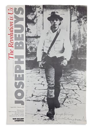 BEUYS JOSEPH (1921 - 1986) - JOSEPH BEUYS, THE REVOLUTION IS US. TATE GALLERY LIVERPOOL.1993-1994.
