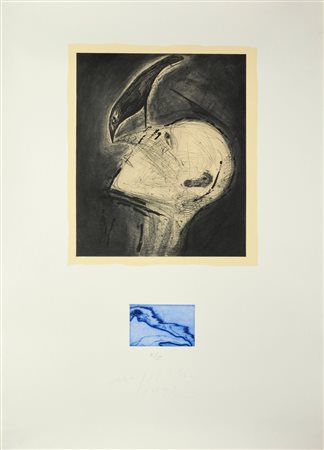 PALADINO MIMMO (n. 1948) - SENZA TITOLO.
