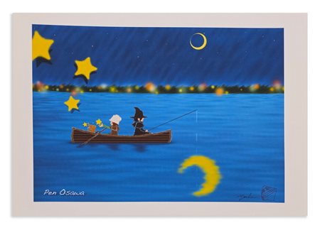 PEN (OSAWA YOUHEI) - NOTTE DI LUNA CRESCENTE .