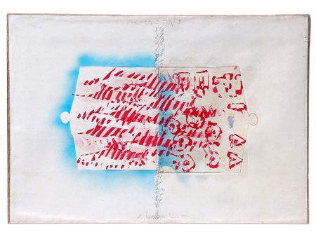 BOETTI Alighiero, Senza titolo (Pesce spada)