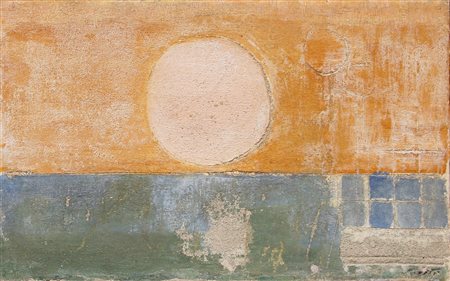 SAETTI Bruno, Paesaggio col sole