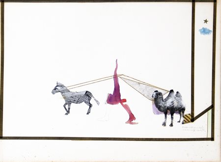 HERSHMAN LEESON Lynn, Woman Waiting a Camel and an Image