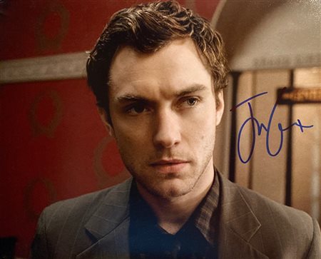 Jude Law signed movie photo
