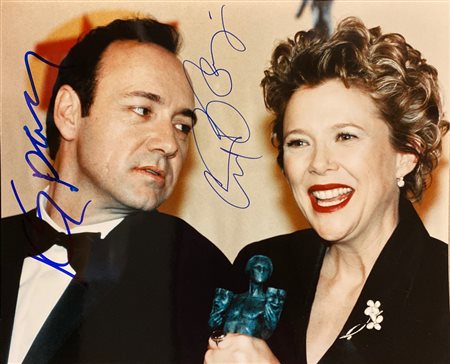 American Beauty Kevin Spacey and Annette Bening signed photo