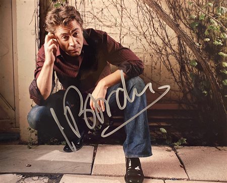 Javier Bardem signed movie photo