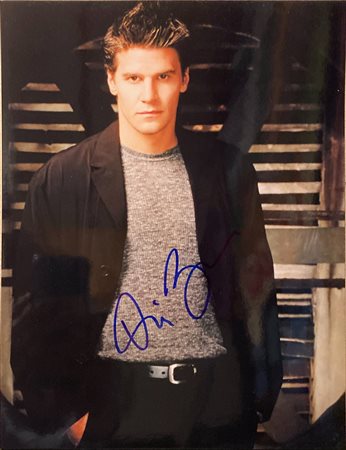 SEAL Team  Slayer David Boreanaz signed photo