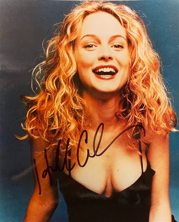 Heather Graham signed photo. GFA Authenticated