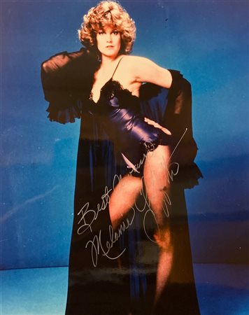 Melanie Griffith signed photo