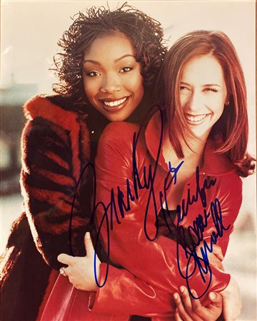 I Still Know What You Did Last Summer Jennifer Love Hewitt and Brandy signed movie photo